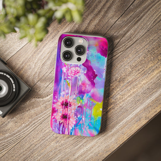 'Venus Garden' Flexi Case for iPhone