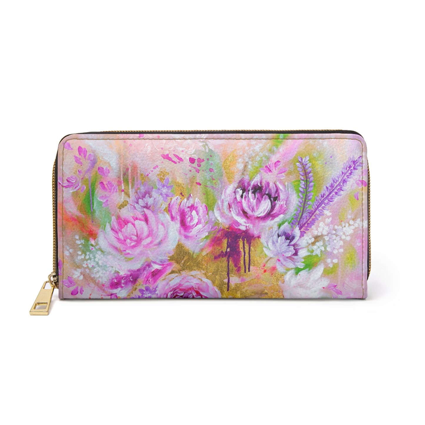 'Jardin de Fees' Zipper Wallet