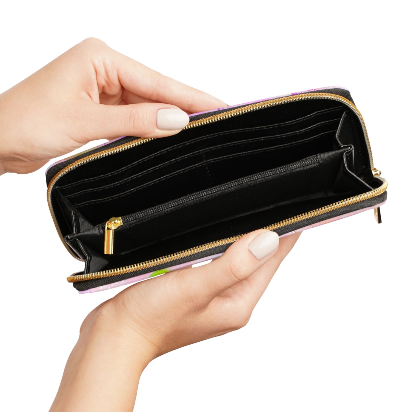 'Jardin de Fees' Zipper Wallet