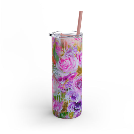 'Jardin de Fees' Skinny Tumbler, 20oz