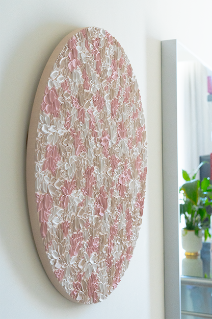 'Be The Love You Never Received' Textured Painting